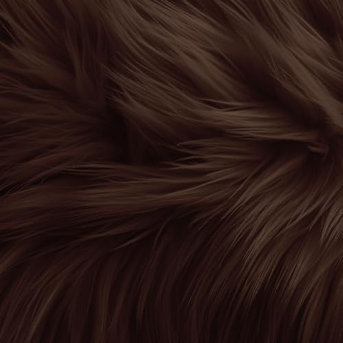 GreatRise 25 * 25cm Quadratisch Kunstpelz Stoff Material Shaggy-Kunstfell-Stoff Schnitte Plüsch Aufnäher Patches Stoff für Kleidung Teppiche Flicken Sofa Decken Sitzkissen Kaffee 2 Stück GreatRise 25 * 25cm Quadratisch Kunstpelz Stoff Material Shaggy-Kunstfell-Stoff Schnitte Plüsch Aufnäher Patches Stoff für Kleidung Teppiche Flicken Sofa Decken Sitzkissen Kaffee 2 Stück von GreatRise