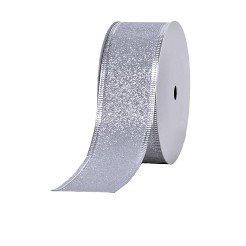 GreatRise 38mm Bunte Weihnachtsband Weihnachten Geschenkband Drahtkantenband Schleifenband Glitzer Band Dekoband Stoffband Bastelband für Geschenkverpackung Weihnachtsbäumen Deko Gold GreatRise 38mm Bunte Weihnachtsband Weihnachten Geschenkband Drahtkantenband Schleifenband Glitzer Band Dekoband Stoffband Bastelband für Geschenkverpackung Weihnachtsbäumen Deko Gold von GreatRise