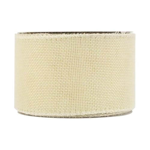 GreatRise 4cm x 5 Meter Juteband Rolle Jahrgang Leinenband Sackleinen Band Geschenkband Dekoband Stoffband für Weihnachten Hochzeit Geburtstagen Geschenken Zuhause Partys Deko Beige GreatRise 4cm x 5 Meter Juteband Rolle Jahrgang Leinenband Sackleinen Band Geschenkband Dekoband Stoffband für Weihnachten Hochzeit Geburtstagen Geschenken Zuhause Partys Deko Beige von GreatRise