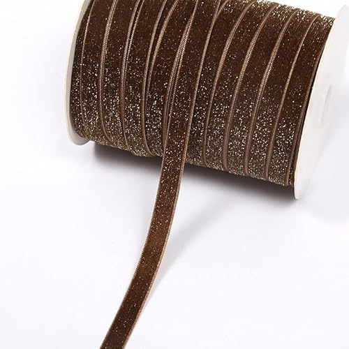GreatRise 5 Yard Metallisches Glitzer Satinband Einseitiges Samtband Glitzer Samt Dekoband Schleifenband Schmuckband für Nähen Geburtstag Party Hochzeit Weihnachten Dekor Stil 105 1.5 cm GreatRise 5 Yard Metallisches Glitzer Satinband Einseitiges Samtband Glitzer Samt Dekoband Schleifenband Schmuckband für Nähen Geburtstag Party Hochzeit Weihnachten Dekor Stil 105 1.5 cm von GreatRise