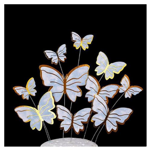 GreatRise 50 Stück 3D Schmetterling Kuchen Torten Deko Set zum DIY Dreidimensional Tortendeko Geburtstag Kuchendeko Tortenaufleger für Party Taufe Hochzeitstorte Dessert Cupcake Toppers #6 Lila GreatRise 50 Stück 3D Schmetterling Kuchen Torten Deko Set zum DIY Dreidimensional Tortendeko Geburtstag Kuchendeko Tortenaufleger für Party Taufe Hochzeitstorte Dessert Cupcake Toppers #6 Lila von GreatRise