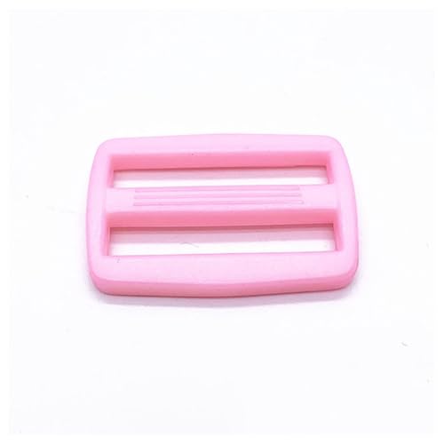 GreatRise 50 Stück Bunt Tri Glide-Schieber Kunststoff Leiterschnalle Verstellschieber Regulator Tri Glide Slider Plastik Ladder Schloss Schnalle für Riemenverschluss Rucksack Gurt Rosa 20mm GreatRise 50 Stück Bunt Tri Glide-Schieber Kunststoff Leiterschnalle Verstellschieber Regulator Tri Glide Slider Plastik Ladder Schloss Schnalle für Riemenverschluss Rucksack Gurt Rosa 20mm von GreatRise