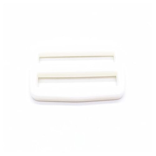 GreatRise 50 Stück Bunt Tri Glide-Schieber Kunststoff Leiterschnalle Verstellschieber Regulator Tri Glide Slider Plastik Ladder Schloss Schnalle für Riemenverschluss Rucksack Gurt Weiß 25mm GreatRise 50 Stück Bunt Tri Glide-Schieber Kunststoff Leiterschnalle Verstellschieber Regulator Tri Glide Slider Plastik Ladder Schloss Schnalle für Riemenverschluss Rucksack Gurt Weiß 25mm von GreatRise
