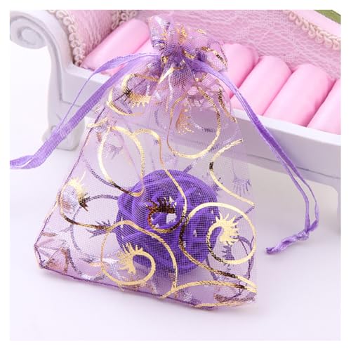GreatRise 50pcs 7×9cm Organzasäckchen mit Kordelzug Druckt Organzabeutel Hochzeit Geschenktüten Kleine Organza Säckchen Weihnachten Geschenkbeutel Geburtstag Schmuckbeutel Hellviolett GreatRise 50pcs 7×9cm Organzasäckchen mit Kordelzug Druckt Organzabeutel Hochzeit Geschenktüten Kleine Organza Säckchen Weihnachten Geschenkbeutel Geburtstag Schmuckbeutel Hellviolett von GreatRise