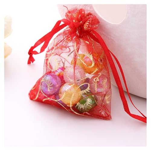 GreatRise 50pcs 7×9cm Organzasäckchen mit Kordelzug Druckt Organzabeutel Hochzeit Geschenktüten Kleine Organza Säckchen Weihnachten Geschenkbeutel Geburtstag Schmuckbeutel Rot GreatRise 50pcs 7×9cm Organzasäckchen mit Kordelzug Druckt Organzabeutel Hochzeit Geschenktüten Kleine Organza Säckchen Weihnachten Geschenkbeutel Geburtstag Schmuckbeutel Rot von GreatRise