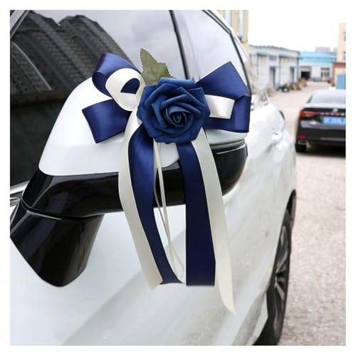 GreatRise 6 Stück Autoschleifen mit Seidenblumen Hochzeitsschleifen Satinband Hochzeit Autoschmuck Hochzeitsauto Schleife Auto Schleifen Hochzeitsdeko für Brautauto Hochzeitsfeier Blau Weiß GreatRise 6 Stück Autoschleifen mit Seidenblumen Hochzeitsschleifen Satinband Hochzeit Autoschmuck Hochzeitsauto Schleife Auto Schleifen Hochzeitsdeko für Brautauto Hochzeitsfeier Blau Weiß von GreatRise