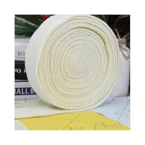 GreatRise Filzband Filzstoff Dekoband Filz Schleifenband Bastelfilz Stoffband Weihnachtsband Wollfilzband Geschenkband für Geschenkverpackung Weihnachtsbaum Hochzeit DIY Deko Beige 5cm*5m GreatRise Filzband Filzstoff Dekoband Filz Schleifenband Bastelfilz Stoffband Weihnachtsband Wollfilzband Geschenkband für Geschenkverpackung Weihnachtsbaum Hochzeit DIY Deko Beige 5cm*5m von GreatRise
