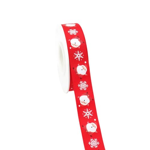 GreatRise Weihnachten Geschenkband Weihnachtsband Bedrucktes Band Dekoband Schleifenband zum Basteln Ripsband für DIY Weihnachtsdeko Geschenkverpackung Hochzeit Party Deko Rot #3 5 Yard×25mm GreatRise Weihnachten Geschenkband Weihnachtsband Bedrucktes Band Dekoband Schleifenband zum Basteln Ripsband für DIY Weihnachtsdeko Geschenkverpackung Hochzeit Party Deko Rot #3 5 Yard×25mm von GreatRise