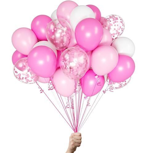 Green Paw Products - 25 Pink White and Confetti - Party Balloons - Eco Friendly & Biodegradable - 100% Natural Latex Green Paw Products - 25 Pink White and Confetti - Party Balloons - Eco Friendly & Biodegradable - 100% Natural Latex von Green Paw Products