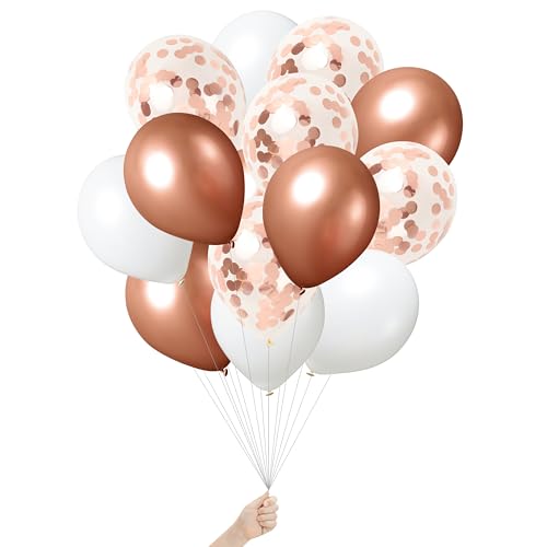 Green Paw Products - 25 Rose Gold and Confetti - Party Balloons - Eco Friendly & Biodegradable - 100% Natural Latex Green Paw Products - 25 Rose Gold and Confetti - Party Balloons - Eco Friendly & Biodegradable - 100% Natural Latex von Green Paw Products