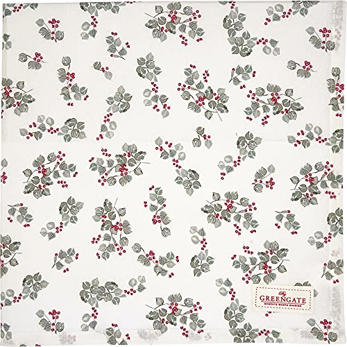 GreenGate [W] Tablecloth Scarlett White 150x150cm von GreenGate