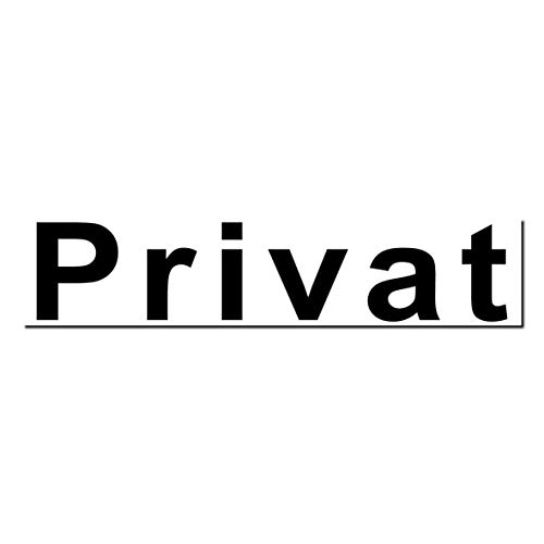 GreenIT Aufkleber Sticker 20cm Privat Tür Schild Hinweis Private Dokumente Akten (1) von GreenIT