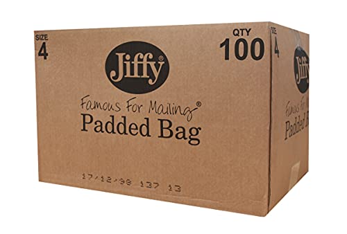 100 x Jiffy grüne gepolsterte Taschen Größe 4 – 225 x 343 mm – Green Route umweltfreundliche Verpackung und Verpackung – Kunststofffrei, recycelbar, biologisch abbaubar, kompostierbar (100) von Greener Route