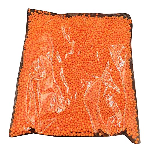 Mini-Styroporkugeln, Styropor-Partikel, Slime, Styropor, Bastelbedarf, für Slime, Kunst, DIY, Hochzeits- und Party-Dekoration, Orange, S Mini-Styroporkugeln, Styropor-Partikel, Slime, Styropor, Bastelbedarf, für Slime, Kunst, DIY, Hochzeits- und Party-Dekoration, Orange, S von Greenlans