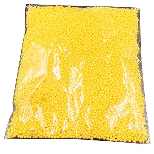 Mini-Styroporkugeln, Styropor-Partikel, Slime, Styropor, Bastelbedarf, für Slime, Kunst, DIY, Hochzeits- und Party-Dekoration, gelb, S Mini-Styroporkugeln, Styropor-Partikel, Slime, Styropor, Bastelbedarf, für Slime, Kunst, DIY, Hochzeits- und Party-Dekoration, gelb, S von Greenlans