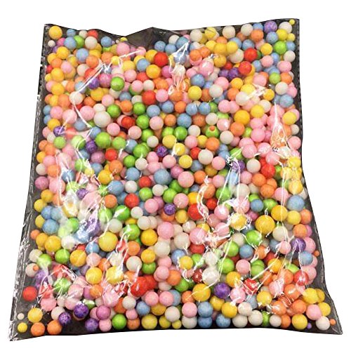 Mini-Styroporkugeln, Styropor-Partikel, Slime, Styropor, Bastelbedarf, für Slime, Kunst, DIY, Hochzeits- und Party-Dekoration, mehrfarbig, Large Mini-Styroporkugeln, Styropor-Partikel, Slime, Styropor, Bastelbedarf, für Slime, Kunst, DIY, Hochzeits- und Party-Dekoration, mehrfarbig, Large von Greenlans