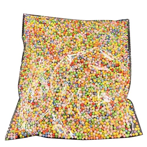 Mini-Styroporkugeln, Styropor-Partikel, Slime, Styropor, Bastelbedarf, für Slime, Kunst, DIY, Hochzeits- und Party-Dekoration, mehrfarbig, S Mini-Styroporkugeln, Styropor-Partikel, Slime, Styropor, Bastelbedarf, für Slime, Kunst, DIY, Hochzeits- und Party-Dekoration, mehrfarbig, S von Greenlans