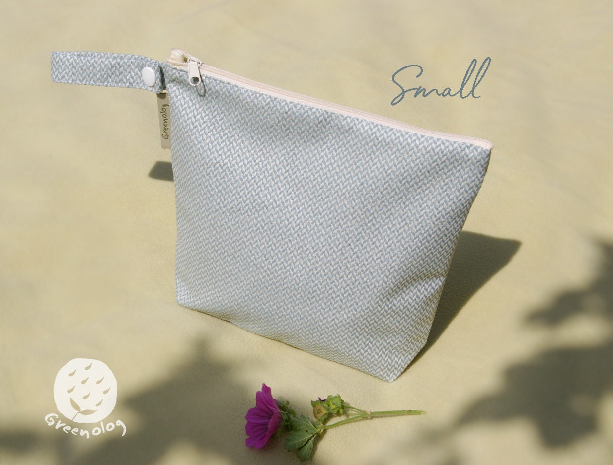 Wetbag Size S/L Weben Blau, Wet Bag, Kulturtasche, Nasstasche Wetbag Size S/L Weben Blau, Wet Bag, Kulturtasche, Nasstasche von Greenolog