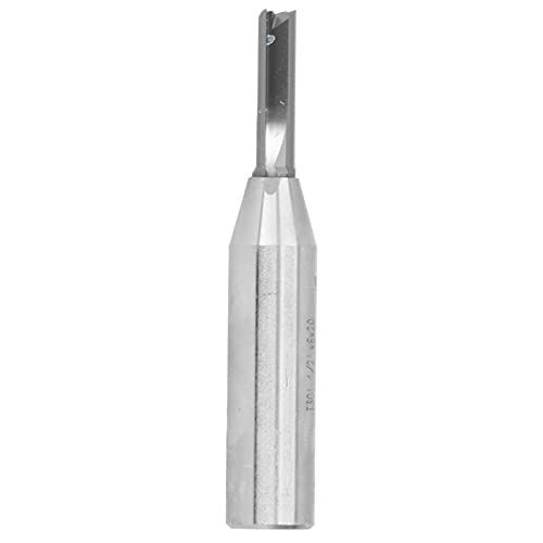 1/2-Zoll-Kohlenstoffstahlrouter-Bit, Niedriges Geräusch, Stabiler Schneiderkörper, 3--Router-Bit, Schlitzmesser, Holzbearbeitungswerkzeug Zum Mahlen von Rillen und Löchern (T301) von Greensen