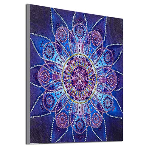 5D-Diamant-Gemälde-Set Mandala-Blume Strasssteine DIY-Gemälde Stickerei Kreuzstich Kunsthandwerk für Zuhause Wanddekoration von Greensen