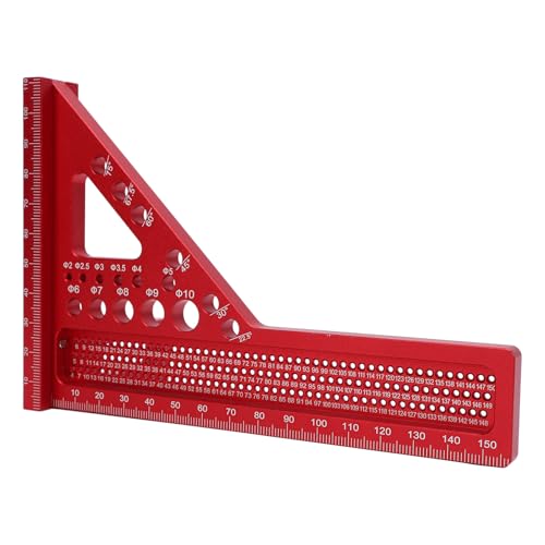 Greensen Compact Carpenter Square Sturdy Winkel Zeichnungswerkzeug für Präzisionsprojekte Holzbearbeitung Lineal von Greensen
