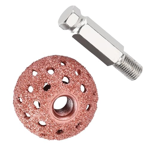 Greensen Reifen Patch Mühle Buffing Rad 38-40 Mm 70 Körnern Wolfram-Legierungs-Reifenpufferrad mit Verknüpfungsstange für Reifenreparaturschleifen Greensen Reifen Patch Mühle Buffing Rad 38-40 Mm 70 Körnern Wolfram-Legierungs-Reifenpufferrad mit Verknüpfungsstange für Reifenreparaturschleifen von Greensen