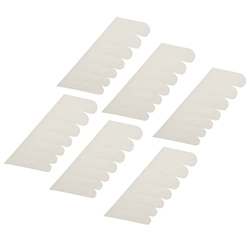 Greensen Seide -Ups Wrap - Verstärken Rotal Nagel Beschützer Aufkleber, 6 Teile Weißer Seidennagelfleck Greensen Seide -Ups Wrap - Verstärken Rotal Nagel Beschützer Aufkleber, 6 Teile Weißer Seidennagelfleck von Greensen