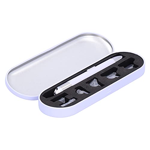 Greensen USB -Laderaum Luminöser Bohrstift für Malerei mit Aufbewahrungsbox, Stickerei für Kreuzstichapplikationen, ABS Edelstahl Point Bohrstift für Nagelkunst (#1) von Greensen