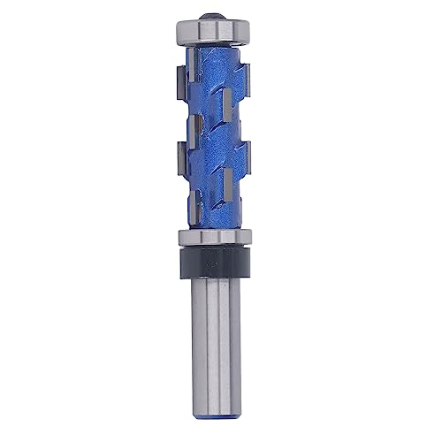 Router Bit 1/2x19x45 Mm Rundem Schaftschneider für die Holzbearbeitung, für Faserplatten mit Mittlerer Dichte, Partikelplatte, Dichter Sperrholz mit Mittlerer Dichte von Greensen