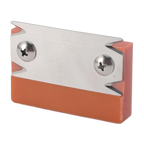 Stahlholzbearbeitung Trimmer, Ergonomisches Design Hoher Kohlenstoffklinge, Tragbar für PVC, ABS, Furnier, Manuelles Handplaner Eckbänderschalter Burr Scraper Tool Trimmer für Burrs, von Greensen