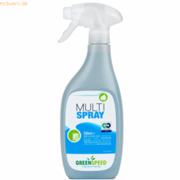 Greenspeed Glasreiniger Multi Spray 4002718 500ml von Greenspeed