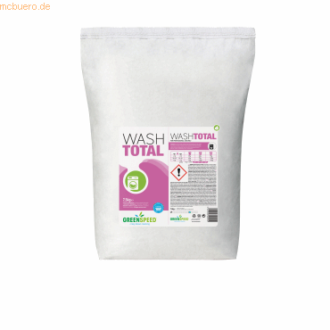 Greenspeed Waschmittel 4003095 Wash Total 7,5 kg von Greenspeed