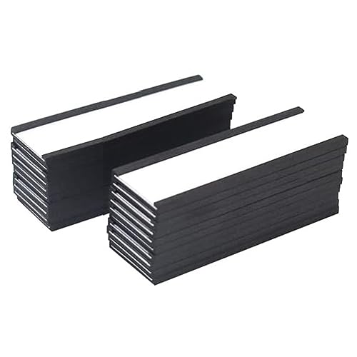 Greethga 20 Packungen magnetische Etikettenhalter C-Kanal weiße Papierkarten 4 x 1,57 Zoll Greethga 20 Packungen magnetische Etikettenhalter C-Kanal weiße Papierkarten 4 x 1,57 Zoll von Greethga