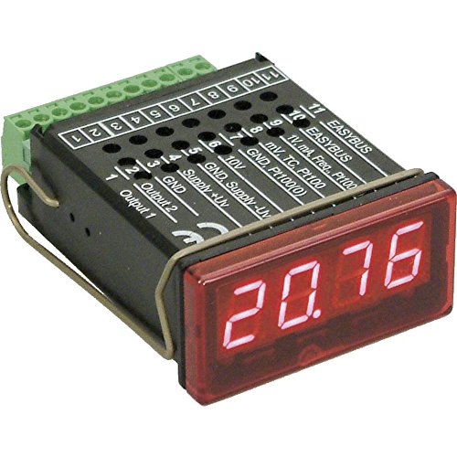 Greisinger GIA 20 EB Universal-Schalttafelanzeige/-regler 48 x 24mm GIA 20 EB-028 Einbaumaße 46 x 2 von Greisinger