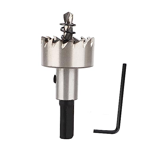 27mm HSS Bohrer Loch Säge Cutter, Heavy Duty Werkzeugsatz für Eisen, Aluminiumlegierung, Kunststoff und Holz, 8mm Schaft 27mm HSS Bohrer Loch Säge Cutter, Heavy Duty Werkzeugsatz für Eisen, Aluminiumlegierung, Kunststoff und Holz, 8mm Schaft von Grekywin
