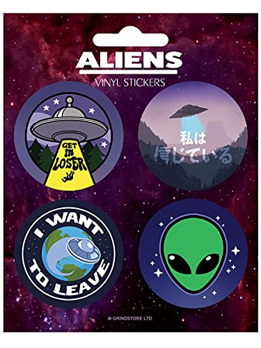 Aliens Vinyl Sticker Set Sticker Pack Aliens Vinyl Sticker Set Sticker Pack von Grindstore