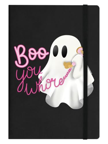 Grindstore Boo You Whore Notizbuch, A5, Hardcover, Schwarz Grindstore Boo You Whore Notizbuch, A5, Hardcover, Schwarz von Grindstore