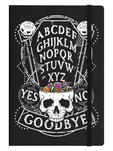 Grindstore Pumpkin Ouija Notizbuch, A5, Hardcover, Schwarz Grindstore Pumpkin Ouija Notizbuch, A5, Hardcover, Schwarz von Grindstore