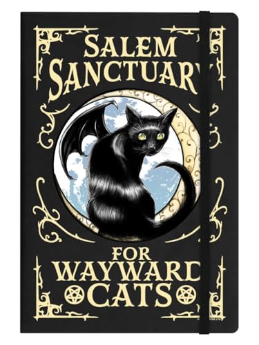 Grindstore Salem Sanctuary For Wayward Cats Notizbuch, A5, Hardcover, Schwarz Grindstore Salem Sanctuary For Wayward Cats Notizbuch, A5, Hardcover, Schwarz von Grindstore