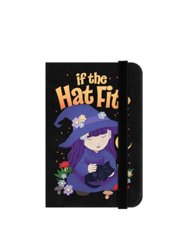 Grindstore Witch If The Hat Fits Mini-Notizbuch, Schwarz Grindstore Witch If The Hat Fits Mini-Notizbuch, Schwarz von Grindstore