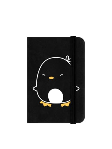 Notizbuch Evil Penguin Mini 6,5 x 10 cm schwarz Notizbuch Evil Penguin Mini 6,5 x 10 cm schwarz von Grindstore