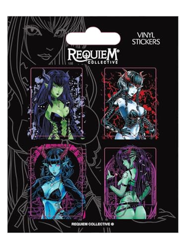 Requiem Collective Vinyl Sticker Set Requiem Collective Vinyl Sticker Set von Grindstore