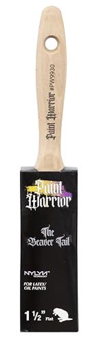 Paint Warrior PW9930-1,5 Pinsel mit Biberschwanzgriff, 3,8 cm Paint Warrior PW9930-1,5 Pinsel mit Biberschwanzgriff, 3,8 cm von Gripper Cloth