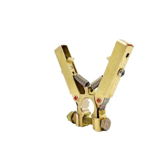 Grivon V-Form Kohlebürstenhalter 6x12 V-förmige Kupfer-Kohlebürstenhalter-Baugruppe for 2/3/4-Wege-Schleifring-Motorkontakt 13A 15A(6x12 4-1 J164) von Grivon