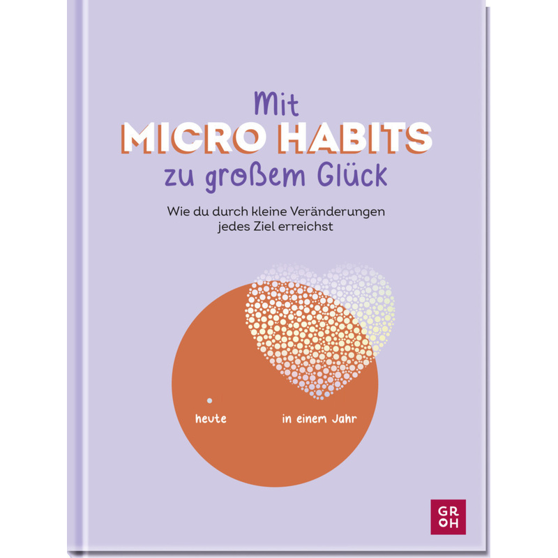 Mit Micro Habits Zu Großem Glück - Groh Verlag, Gebunden von Groh Verlag