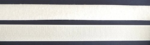 1 m Klettband Haken- und Flauschband 100 mm weiß zum Nähen 3,50/m von Großhandel für Schneiderbedarf