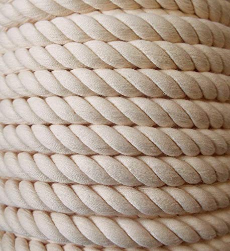 2 m Baumwollkordel 10 mm beige 2 m Baumwollkordel 10 mm beige von Großhandel für Schneiderbedarf