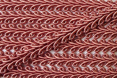 2 m Posamentenborte alt rosa 10 mm 2 m Posamentenborte alt rosa 10 mm von Großhandel für Schneiderbedarf