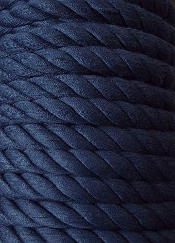 3 m Baumwollkordel 10 mm dunkel blau 2,89€/m von Großhandel für Schneiderbedarf