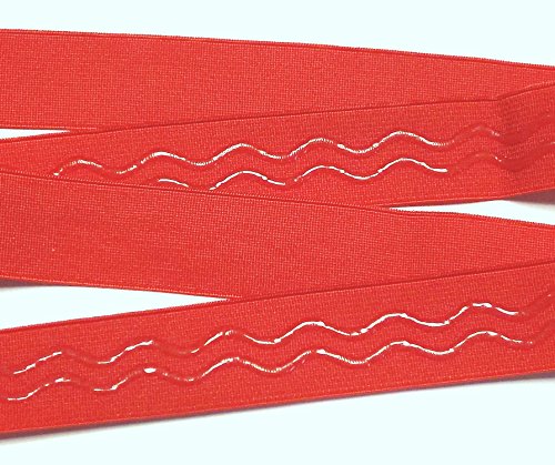 Großhandel für Schneiderbedarf 3 m Gummiband mit Silikon Beschichtung 20 mm rot Wellenform Großhandel für Schneiderbedarf 3 m Gummiband mit Silikon Beschichtung 20 mm rot Wellenform von Großhandel für Schneiderbedarf